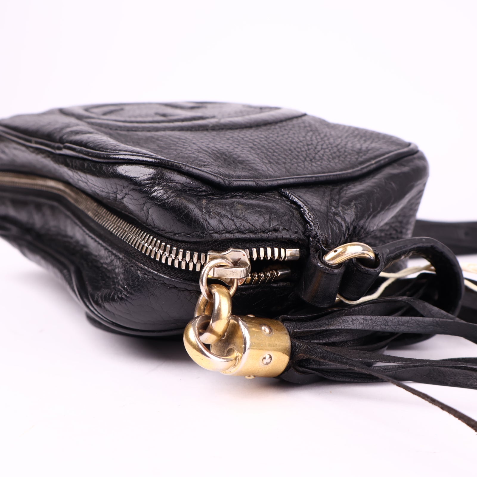J3510 Gucci Soho Disco Leather Small Crossbody Bag- Pre Owned