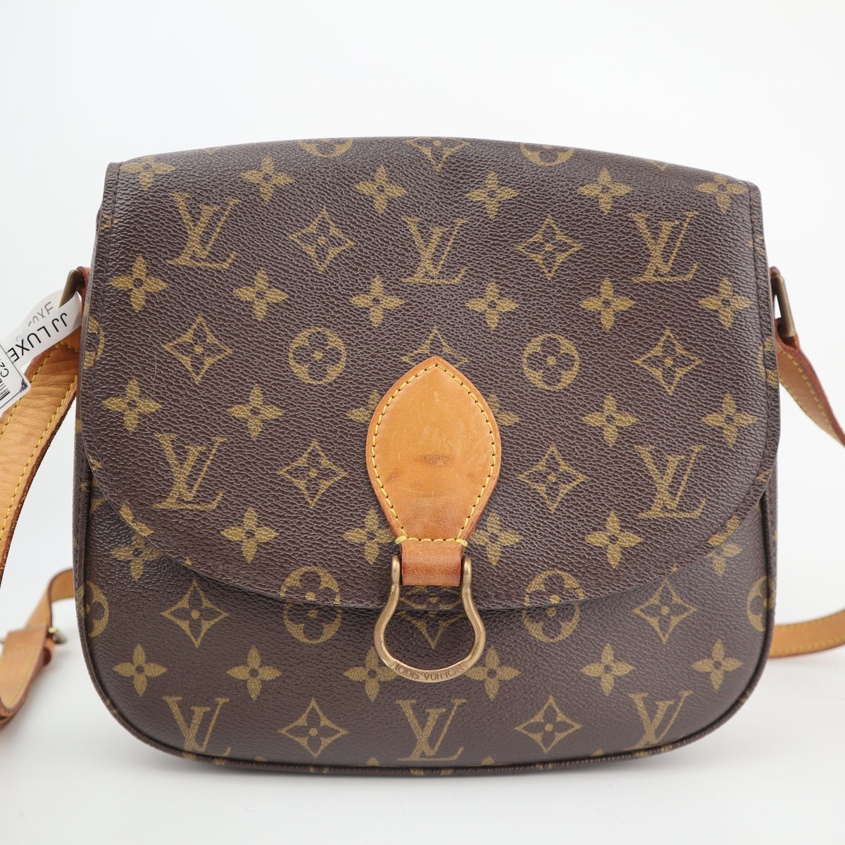 C2779 Louis Vuitton Crossbody Bag Monogram Saint Cloud GM | Pre-Owned Very Good Brown Monogram Canvas