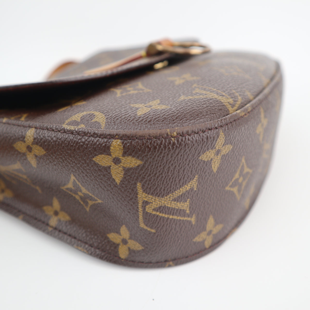 C2779 Louis Vuitton Crossbody Bag Monogram Saint Cloud GM | Pre-Owned Very Good Brown Monogram Canvas