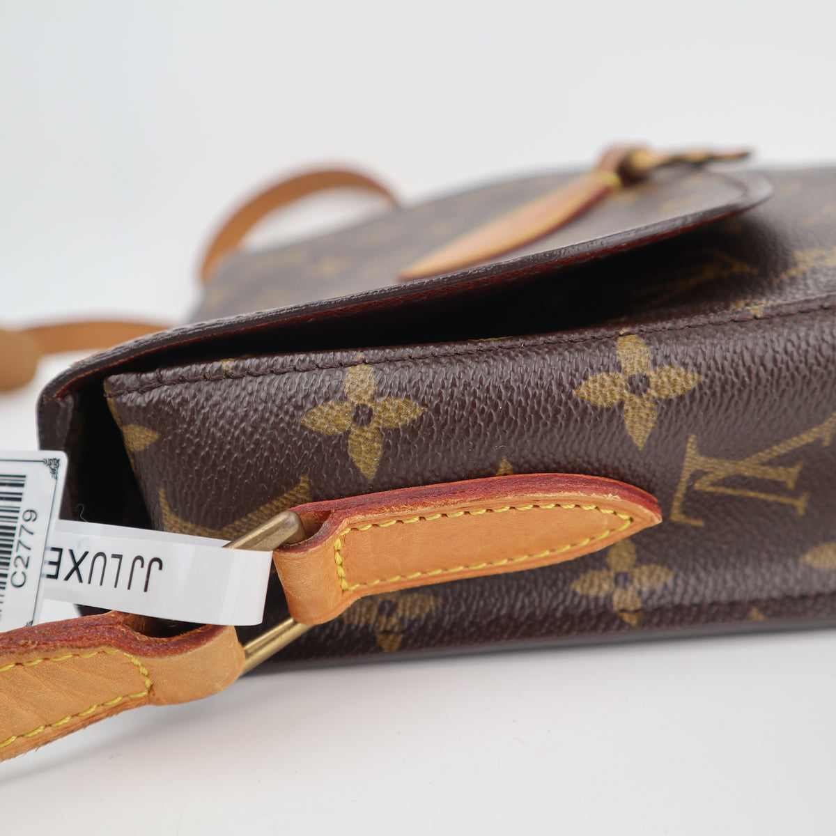 C2779 Louis Vuitton Crossbody Bag Monogram Saint Cloud GM | Pre-Owned Very Good Brown Monogram Canvas