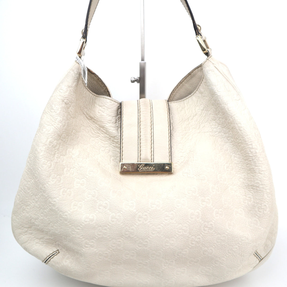 C2780 Gucci Shoulder Bag Guccissima Gucci New Ladies Large | Pre-Owned Very Good GG Logo
