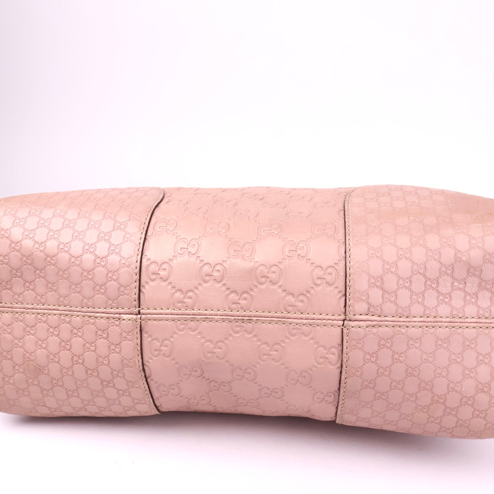J1053 Gucci Womens Dome Bag Pink Medium Leather- Pre Owned