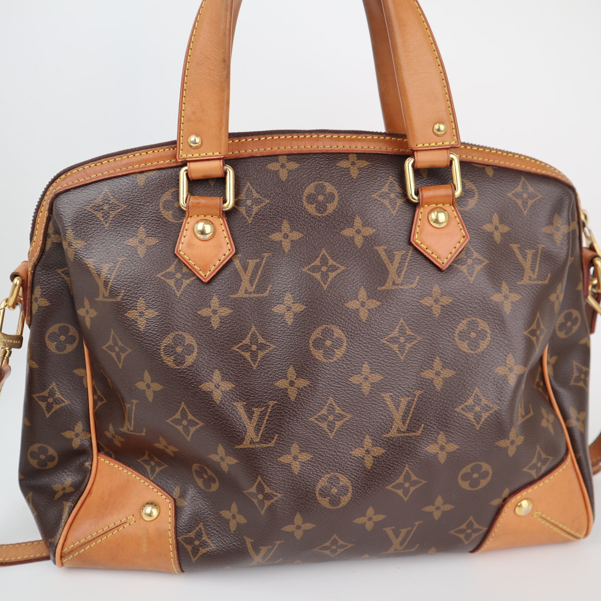 Louis Vuitton Monogram Canvas Retiro PM Shoulder Bag C1826 | Pre-Owned Very Good Brown Monogram Canvas