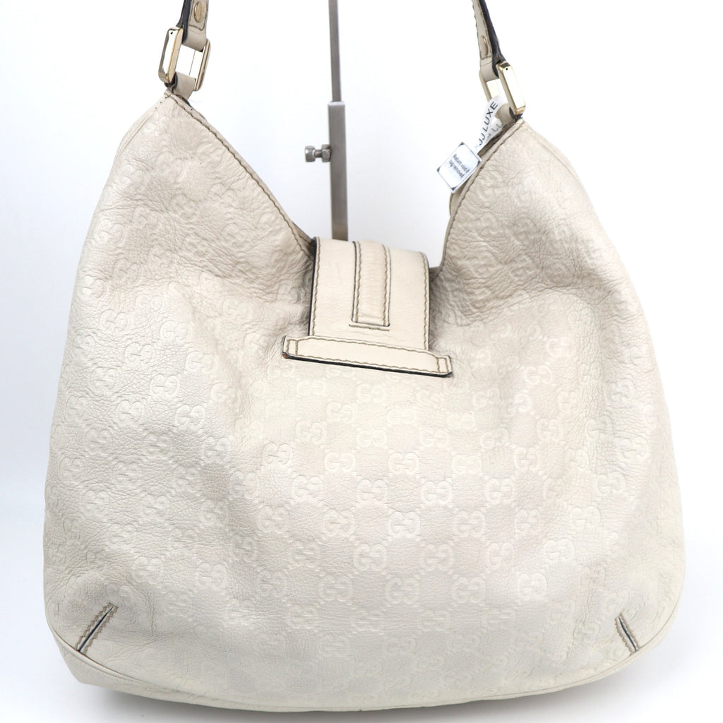 C2780 Gucci Shoulder Bag Guccissima Gucci New Ladies Large | Pre-Owned Very Good GG Logo