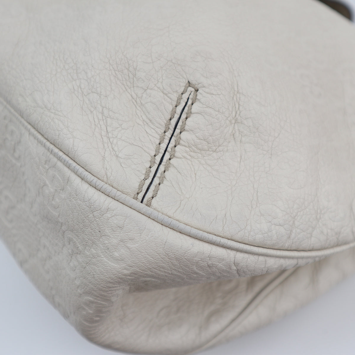 C2780 Gucci Shoulder Bag Guccissima Gucci New Ladies Large | Pre-Owned Very Good GG Logo