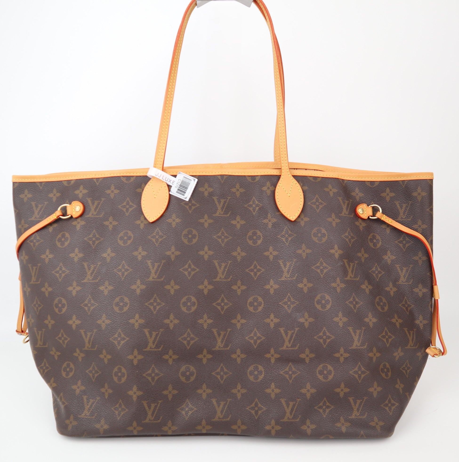 C1270R Louis Vuitton Neverfull Monogram Canvas GM tote bag-Pre Owned