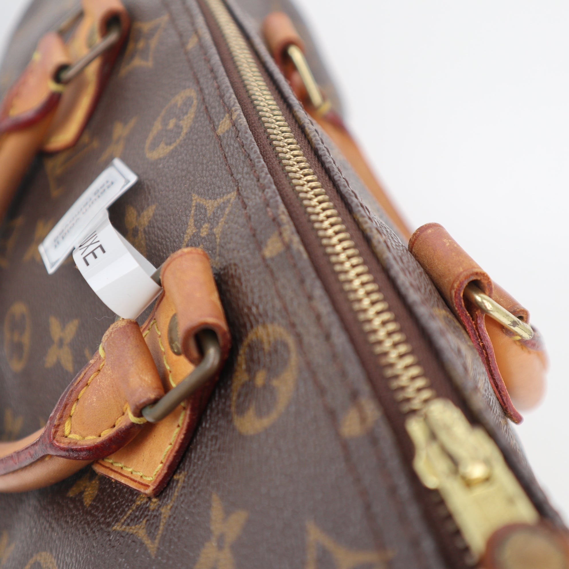Louis Vuitton Monogram Canvas Speedy 30 Top Handle Bag C1829 | Pre-Owned Very Good Brown Monogram Canvas