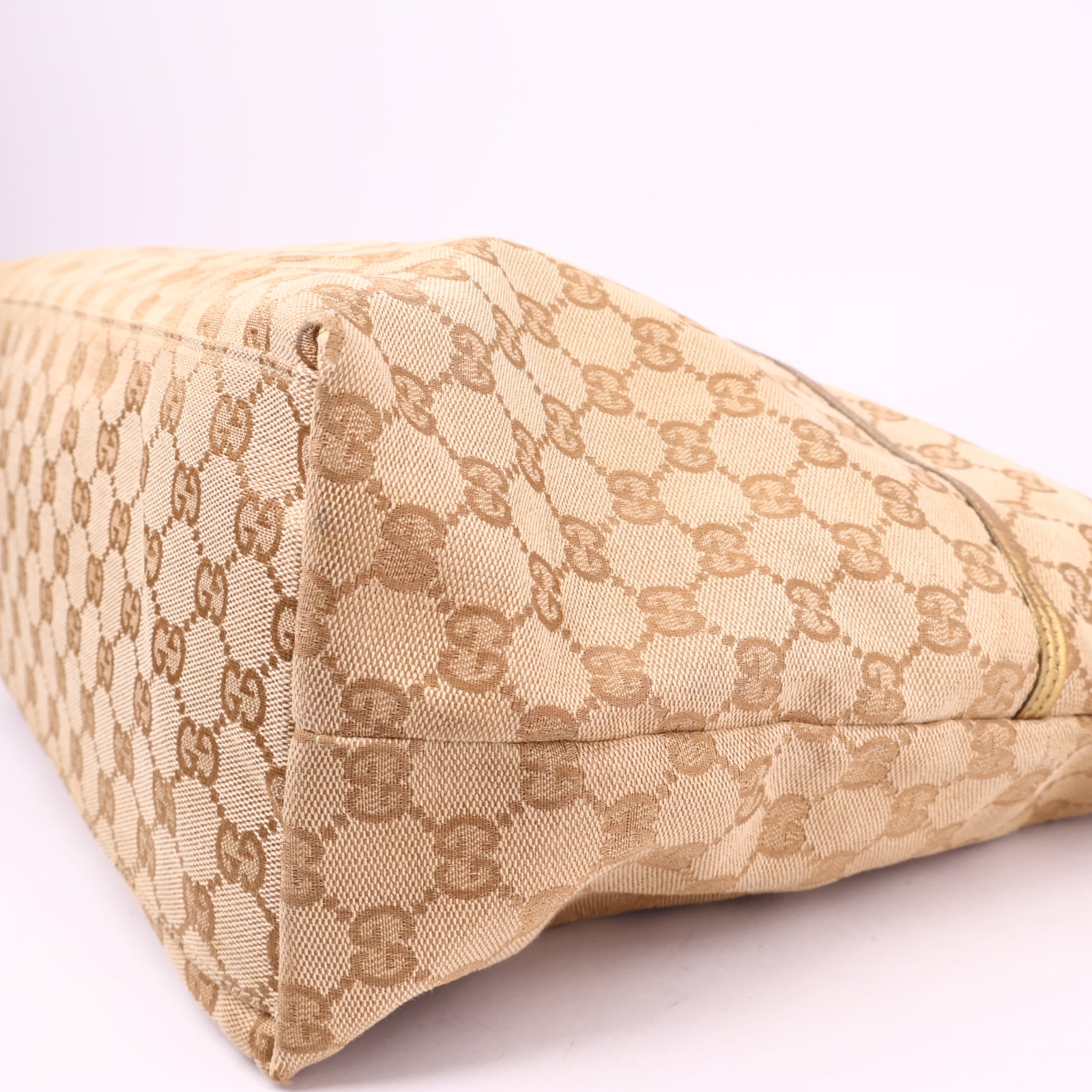J3519 Gucci GG Canvas Tote Bag- Pre Owned