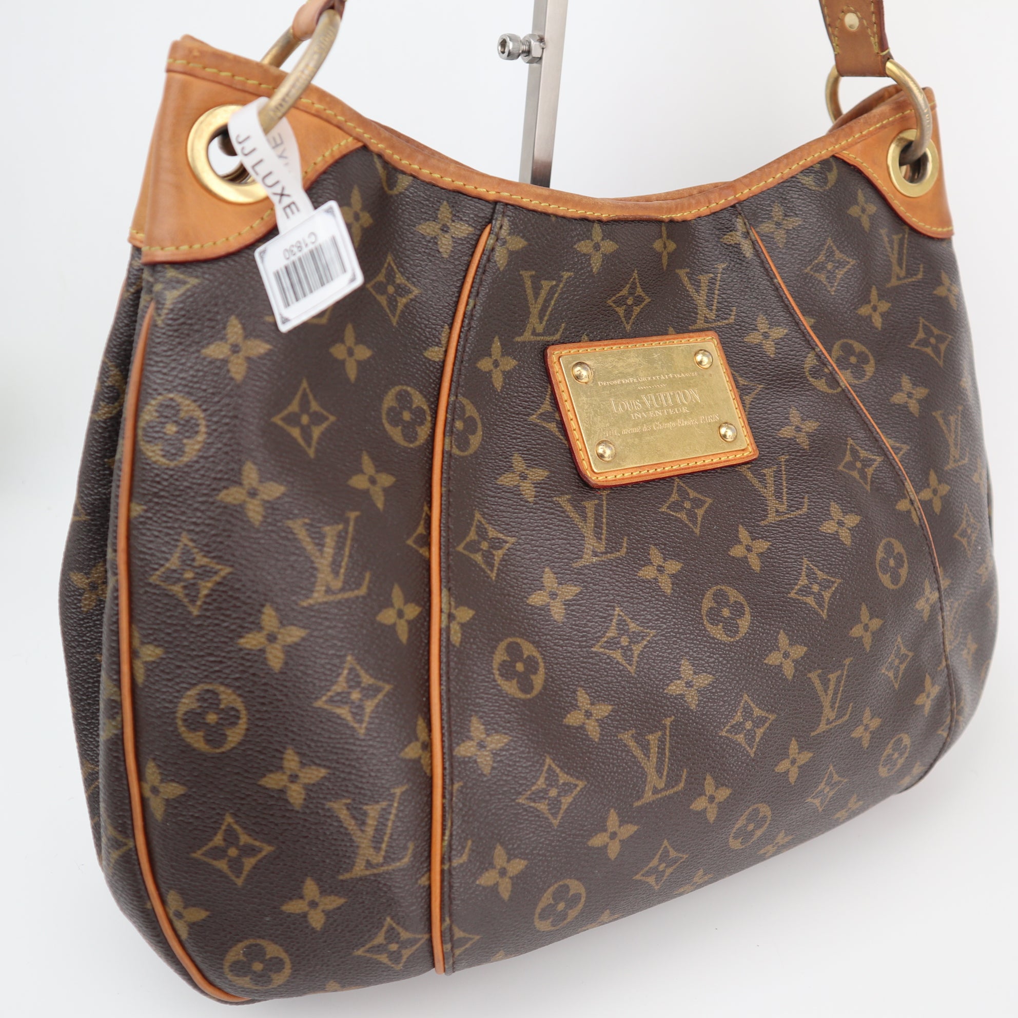 Louis Vuitton Monogram Canvas Galliera PM Shoulder Bag C1830 | Pre-Owned Very Good Brown Monogram Canvas