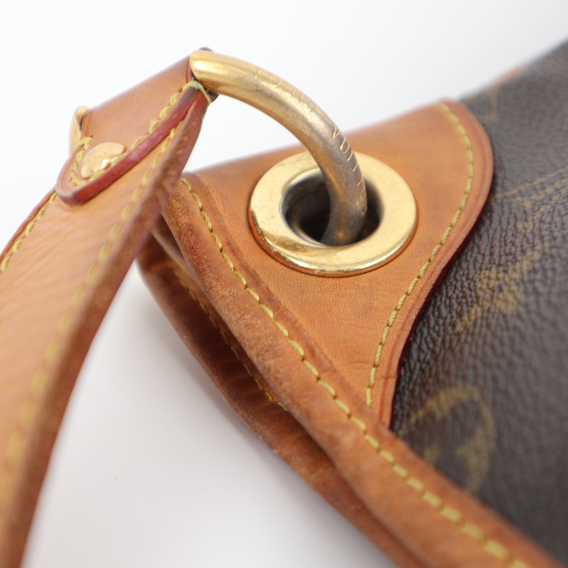 Louis Vuitton Monogram Canvas Galliera PM Shoulder Bag C1830 | Pre-Owned Very Good Brown Monogram Canvas