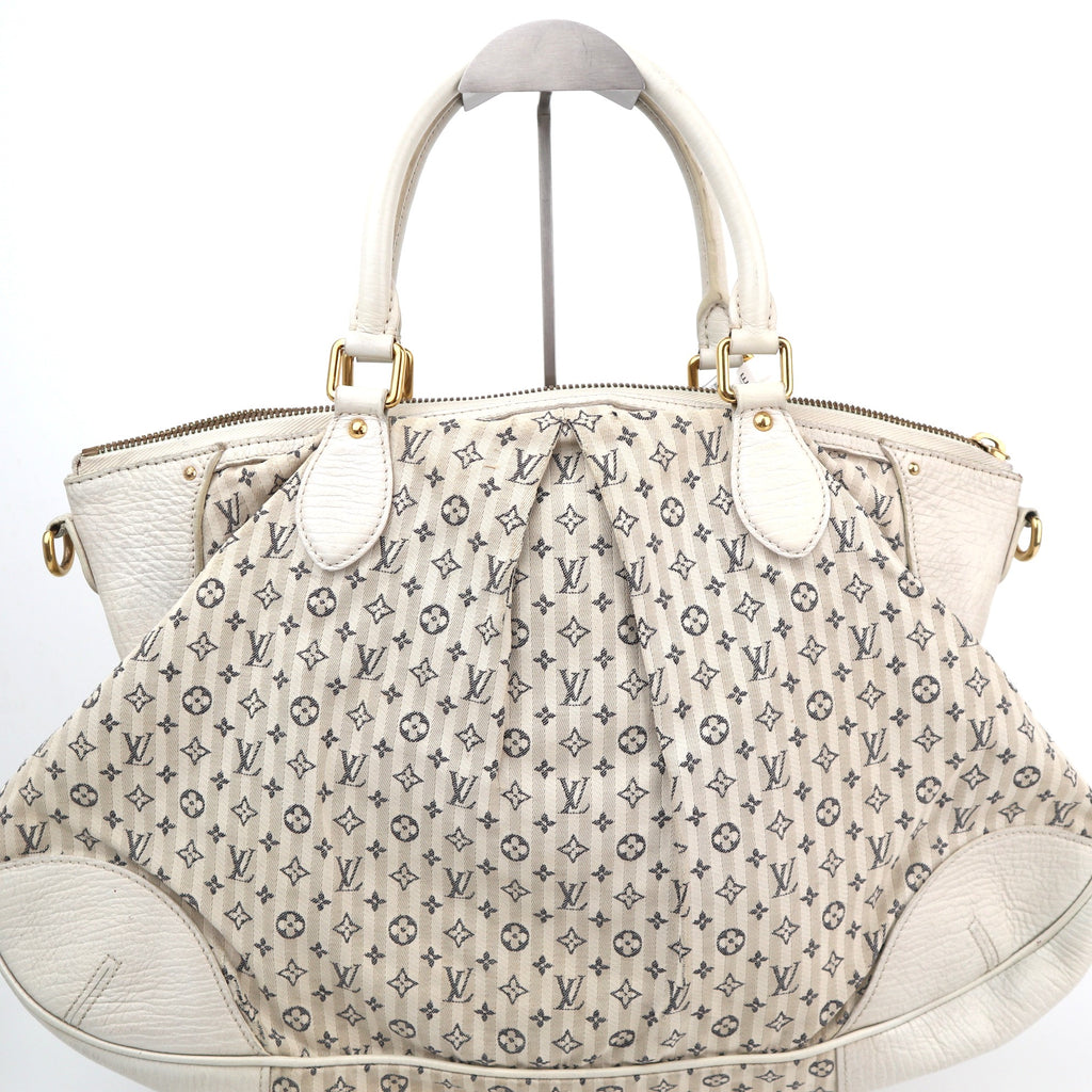 C2786 Louis Vuitton Shoulder Bag Monogram Mini Lin Croisette Marina | Pre-Owned Very Good Brown Textile Canvas/Monogram Mini Lin