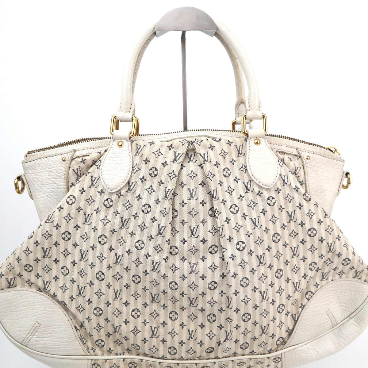 C2786 Louis Vuitton Shoulder Bag Monogram Mini Lin Croisette Marina | Pre-Owned Very Good Brown Textile Canvas/Monogram Mini Lin