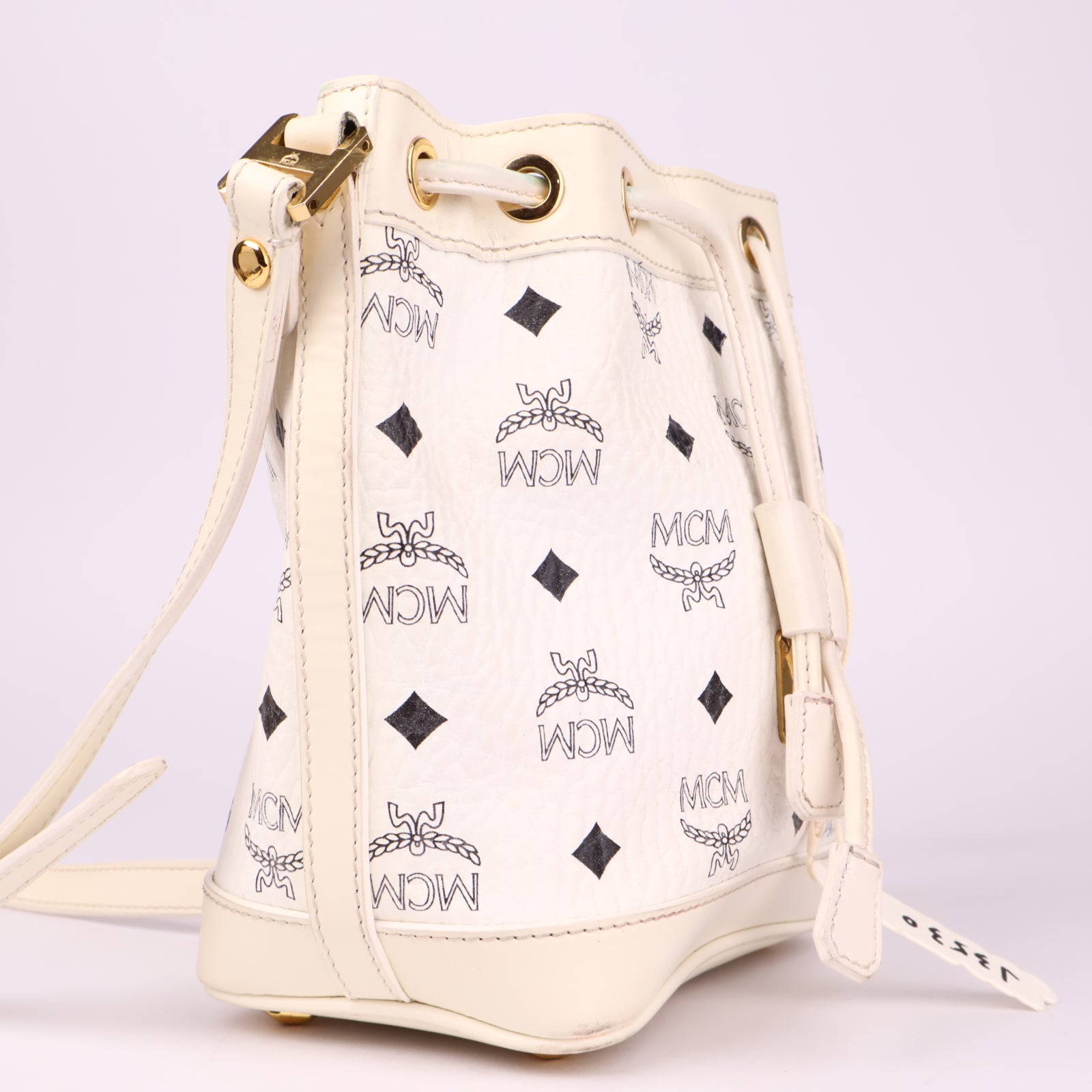 J3530 MCM Dessau Mini Bucket Bag- Pre Owned