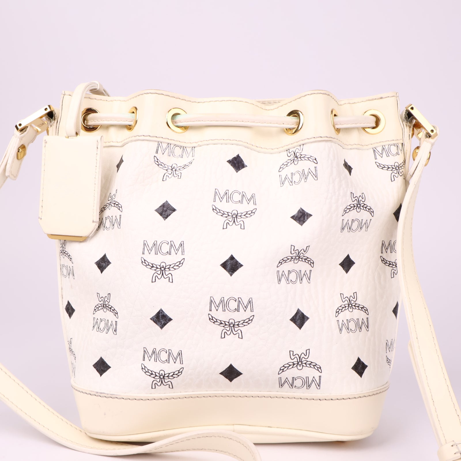 J3530 MCM Dessau Mini Bucket Bag- Pre Owned