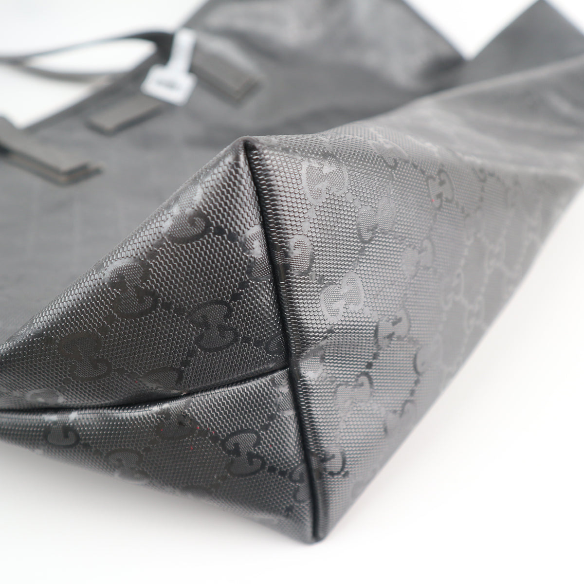 C2791 Gucci Tote Bag GG Imprimé PVC Large Grey | Pre-Owned Very Good Grey Coated PVC/GG, GG Imprimé