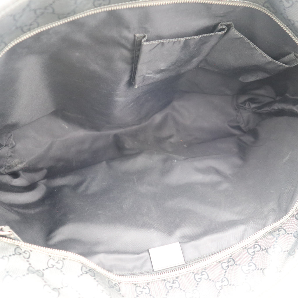 C2791 Gucci Tote Bag GG Imprimé PVC Large Grey | Pre-Owned Very Good Grey Coated PVC/GG, GG Imprimé