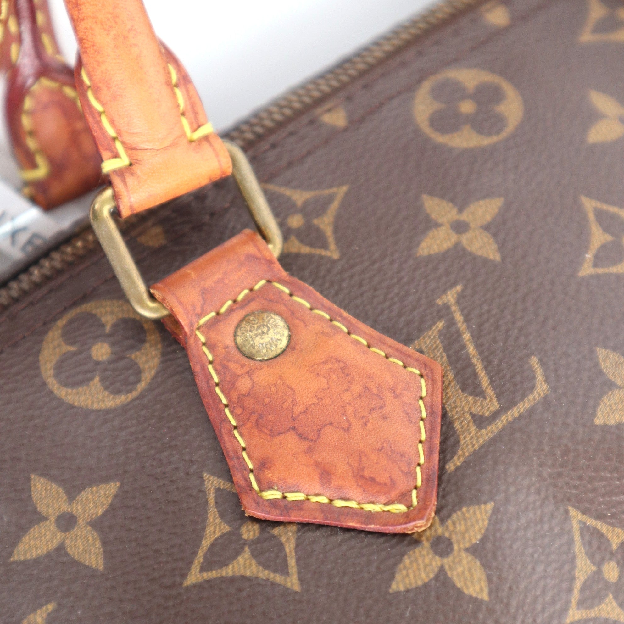 Louis Vuitton Monogram Canvas Speedy Bandoulière 30 Crossbody Bag C1837 | Pre-Owned Very Good Brown Monogram Canvas