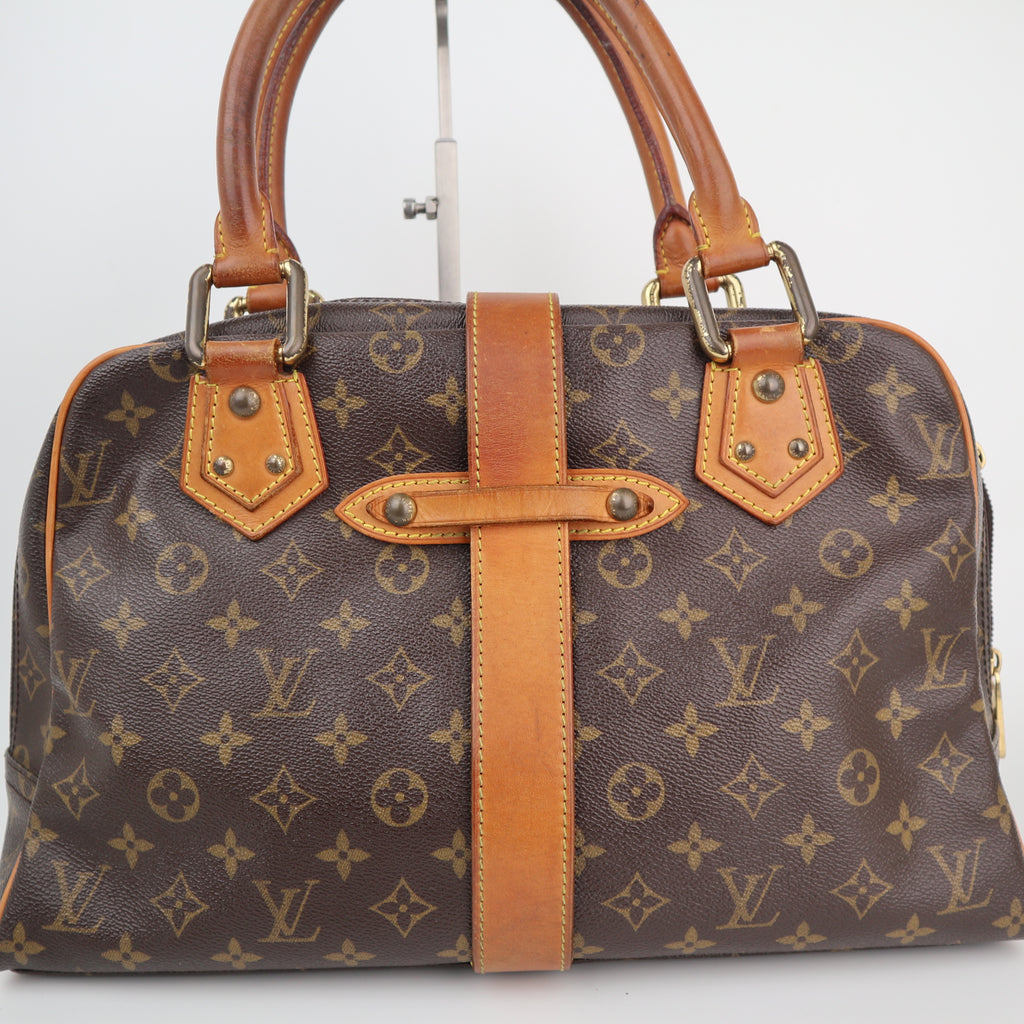 Louis Vuitton Monogram Manhattan GM Shoulder Bag C1838 | Pre-Owned Very Good Brown Monogram Canvas