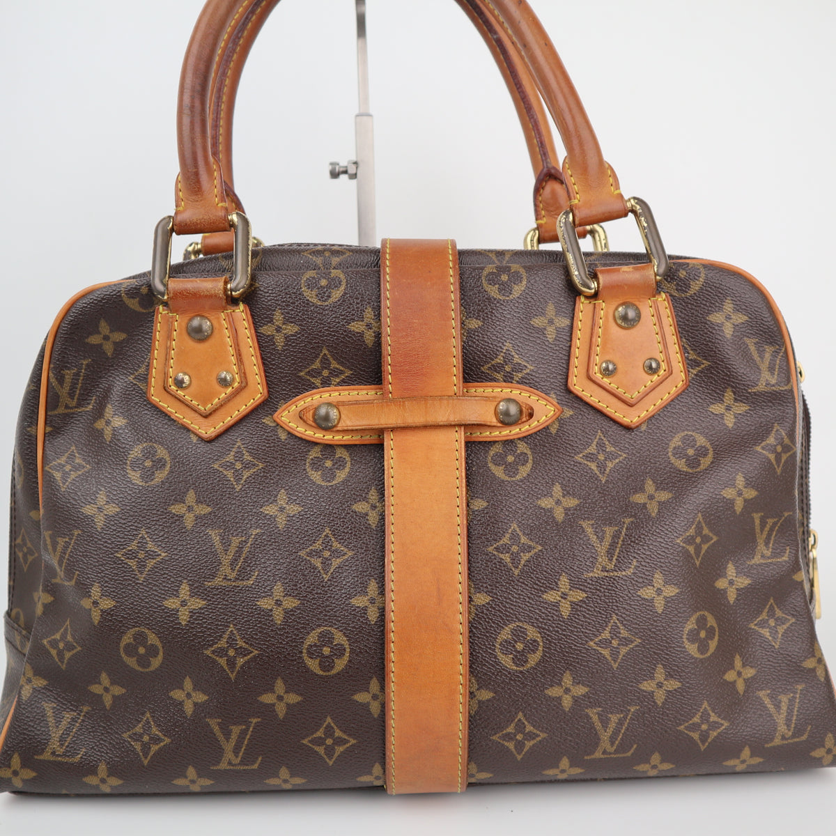 Louis Vuitton Monogram Manhattan GM Shoulder Bag C1838 | Pre-Owned Very Good Brown Monogram Canvas