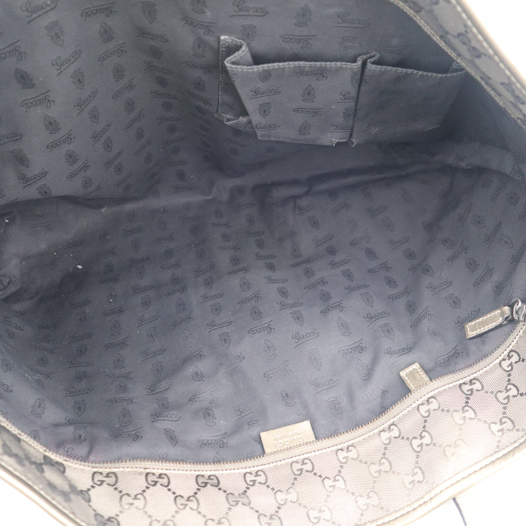 C2793 Gucci Tote Bag GG Imprimé PVC Large Bronze | Pre-Owned Very Good Bronze Coated PVC/GG, GG Imprimé