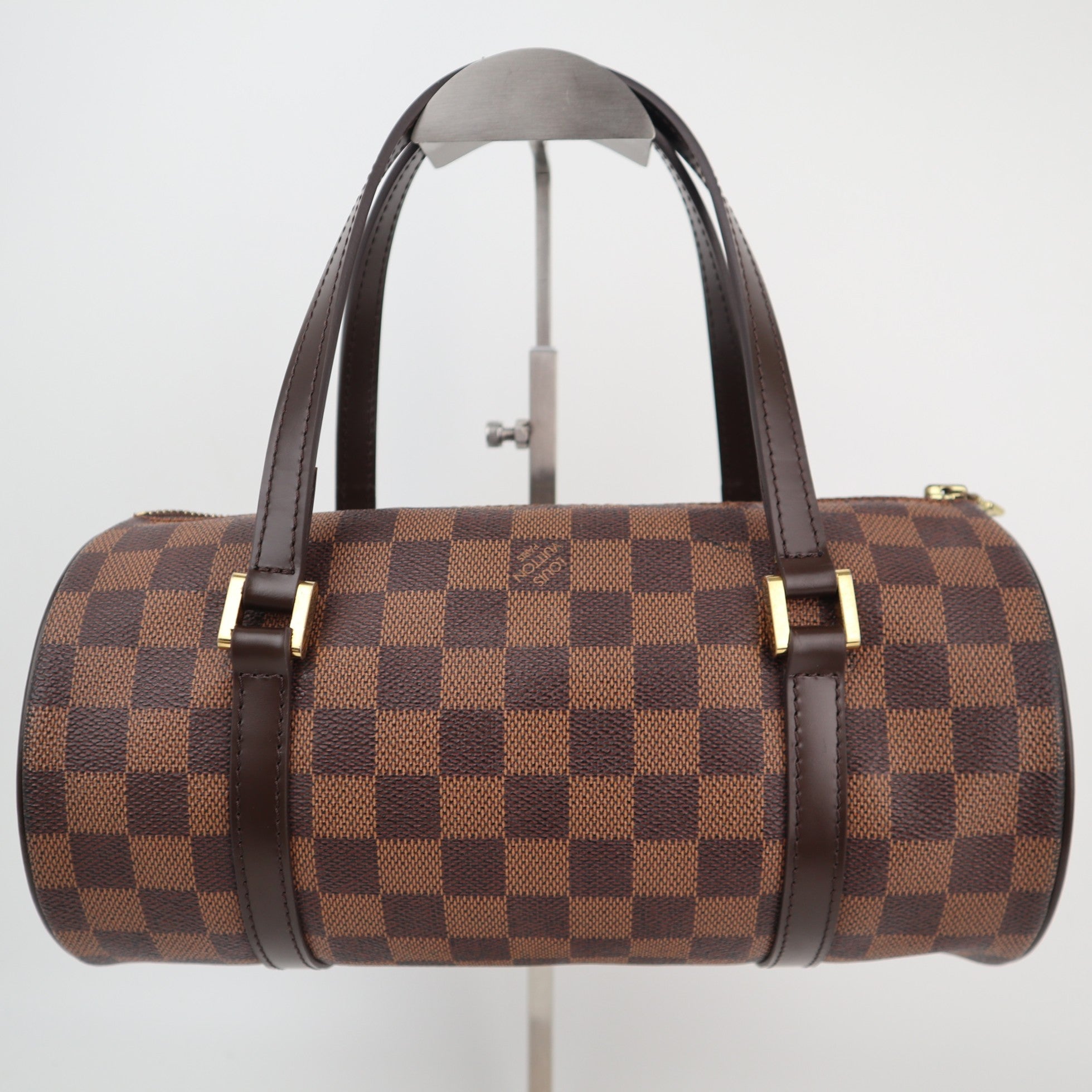 Louis Vuitton Damier Ebene Papillon 26 Shoulder Bag C1839R | Pre-Owned Very Good Brown Damier Ebene Canvas
