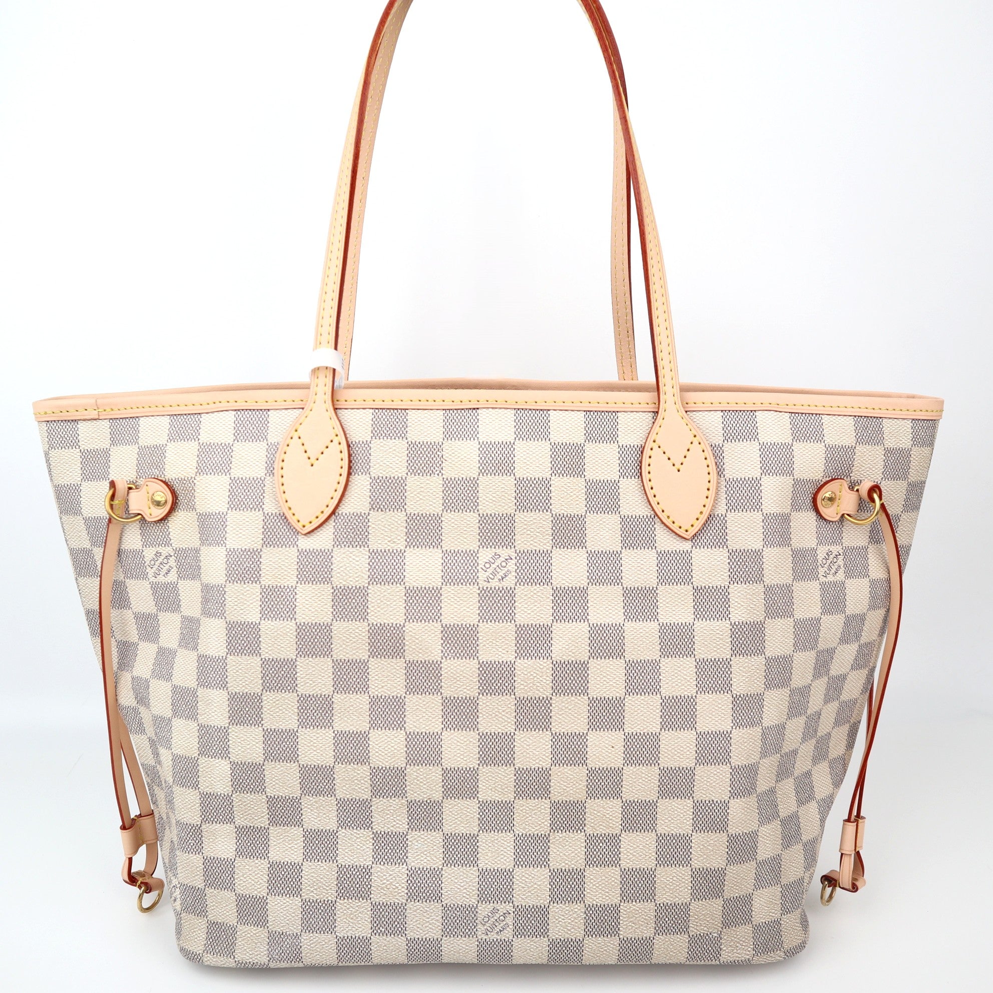 C1276R Louis Vuitton Neverfull Damier Azur Canvas  MM Bag-Pre Owned