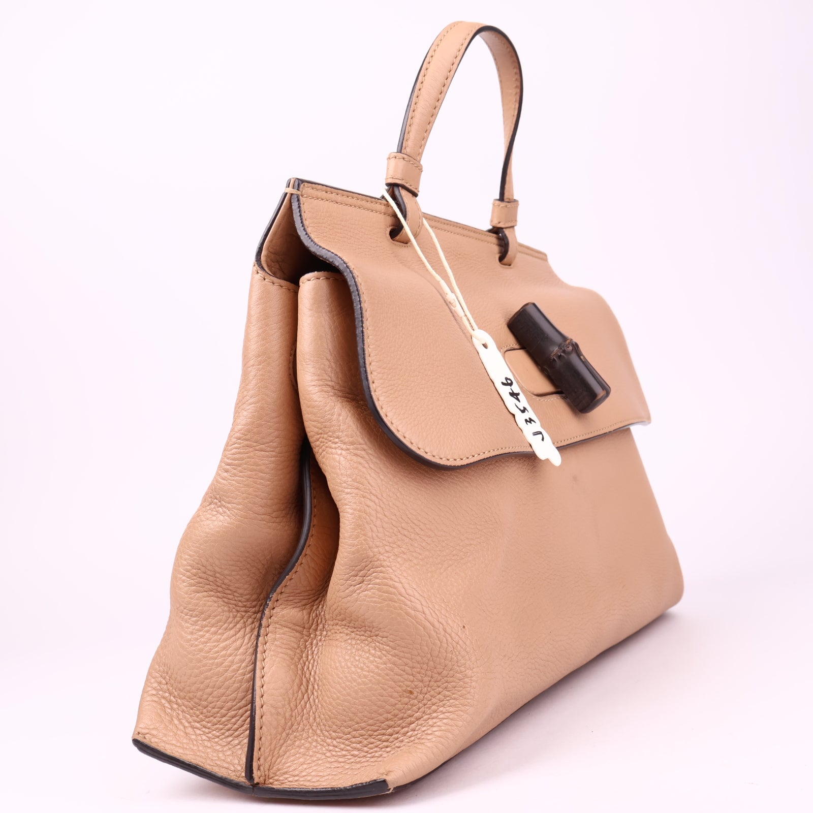 J3546 Gucci Bamboo Line Small Daily Satchel Bag- Pre Owned