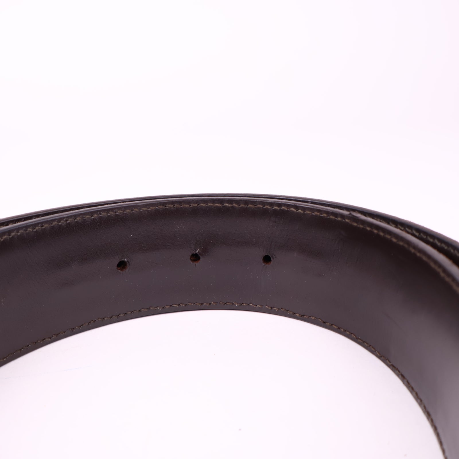 J3525 Gucci GG Canvas Interlocking G 85cm Belt- Pre Owned