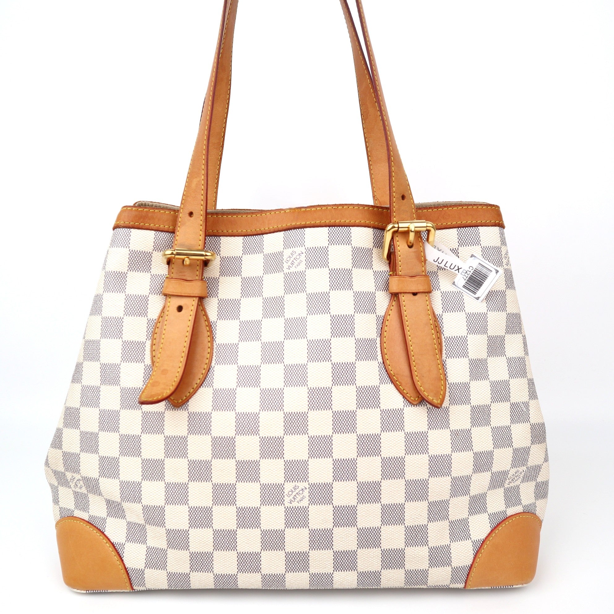 C1277 Louis Vuitton Damier Azur Hampstead MM-Pre Owned