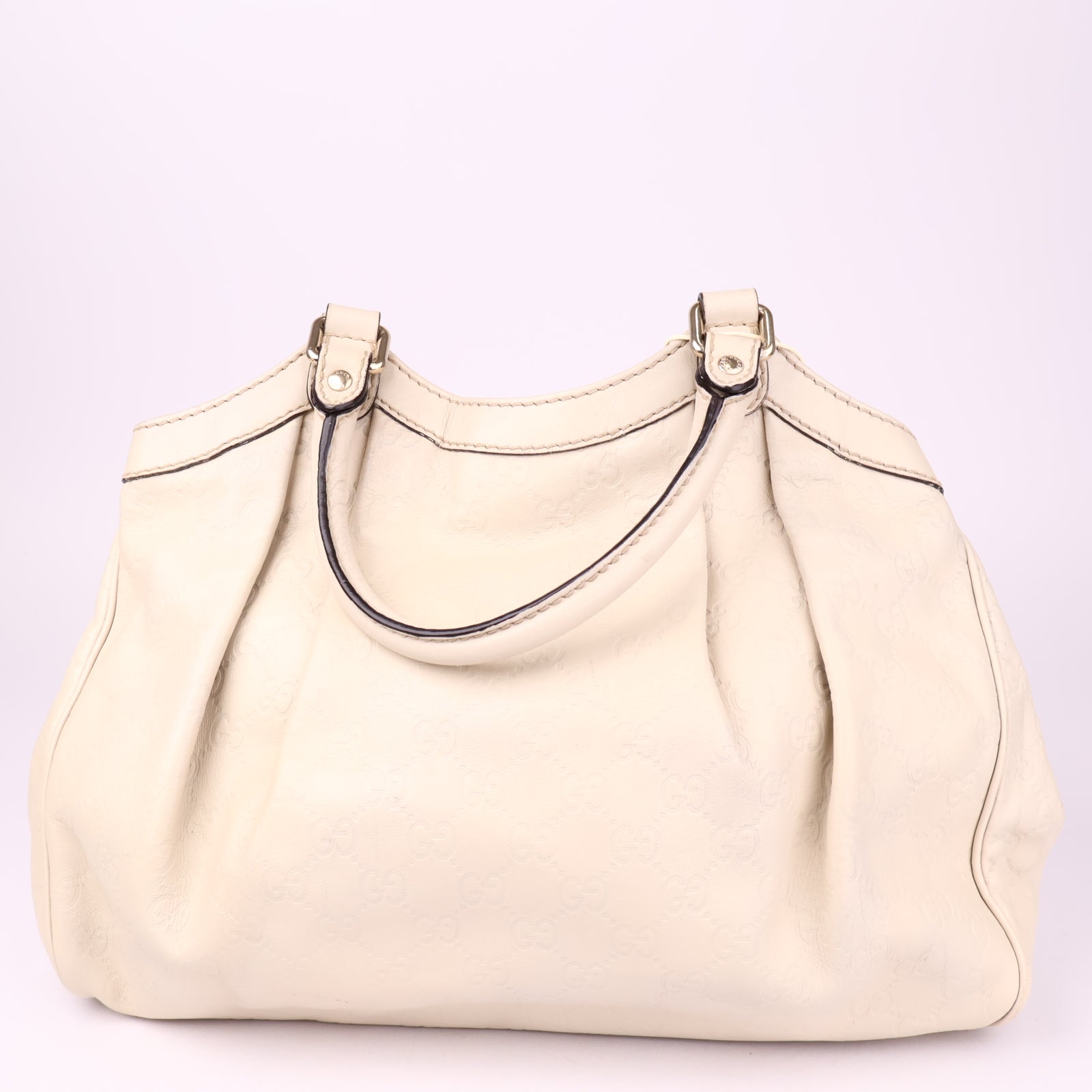 J3538 Gucci Guccissima Medium Sukey Tote- Pre Owned