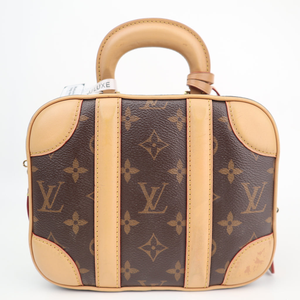C2797R Louis Vuitton Top Handle Bag Louis Vuitton Monogram Valisette BB | Pre-Owned Very Good Brown Canvas/Monogram