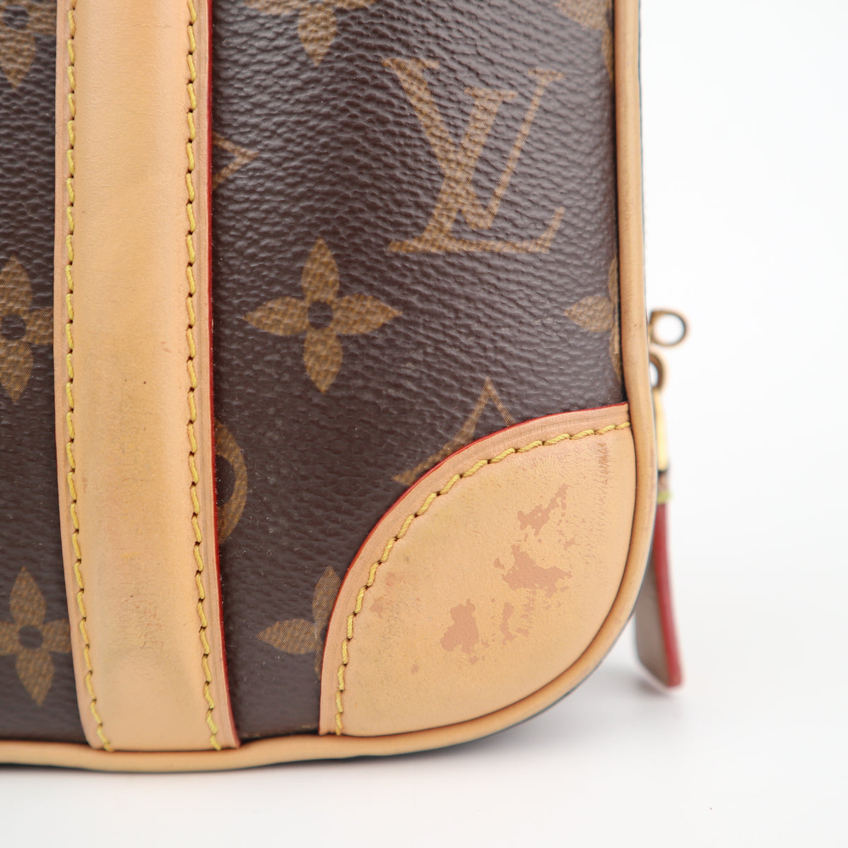 C2797R Louis Vuitton Top Handle Bag Louis Vuitton Monogram Valisette BB | Pre-Owned Very Good Brown Canvas/Monogram