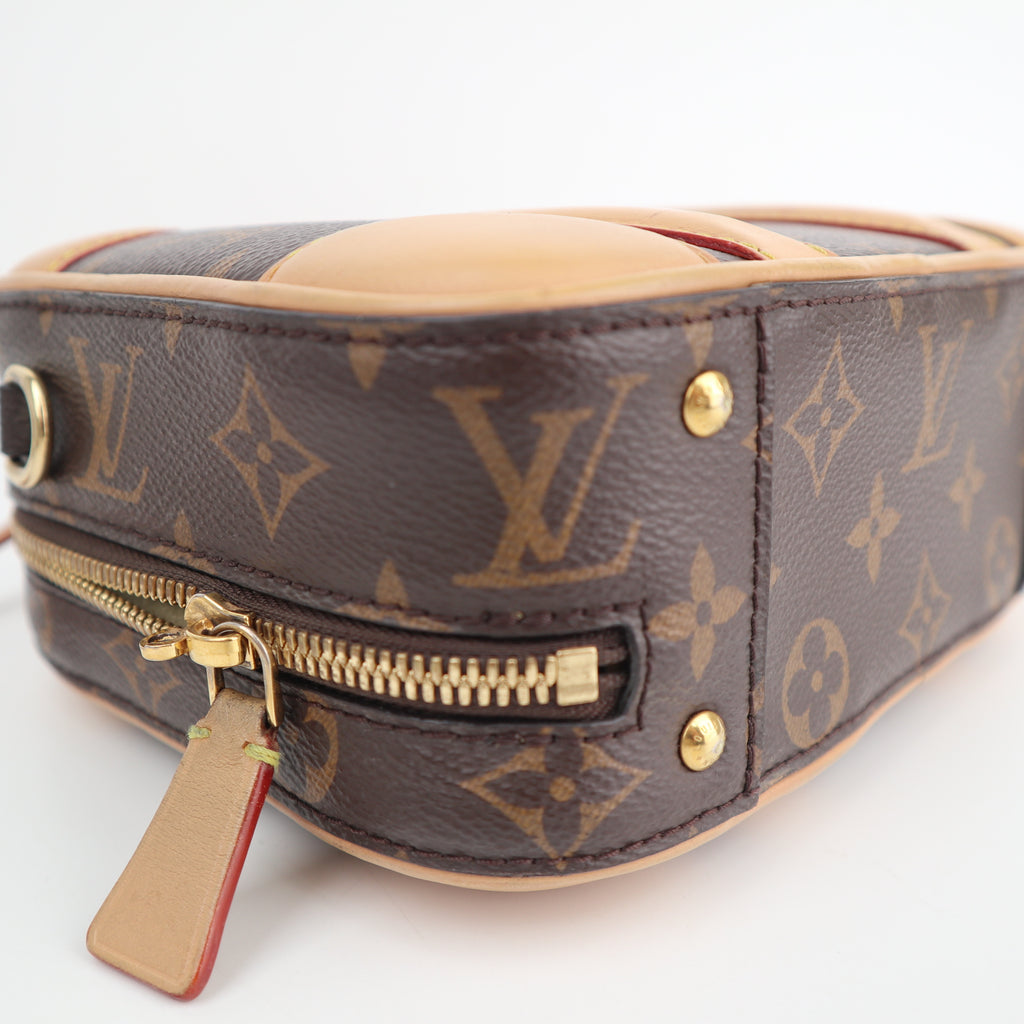 C2797R Louis Vuitton Top Handle Bag Louis Vuitton Monogram Valisette BB | Pre-Owned Very Good Brown Canvas/Monogram