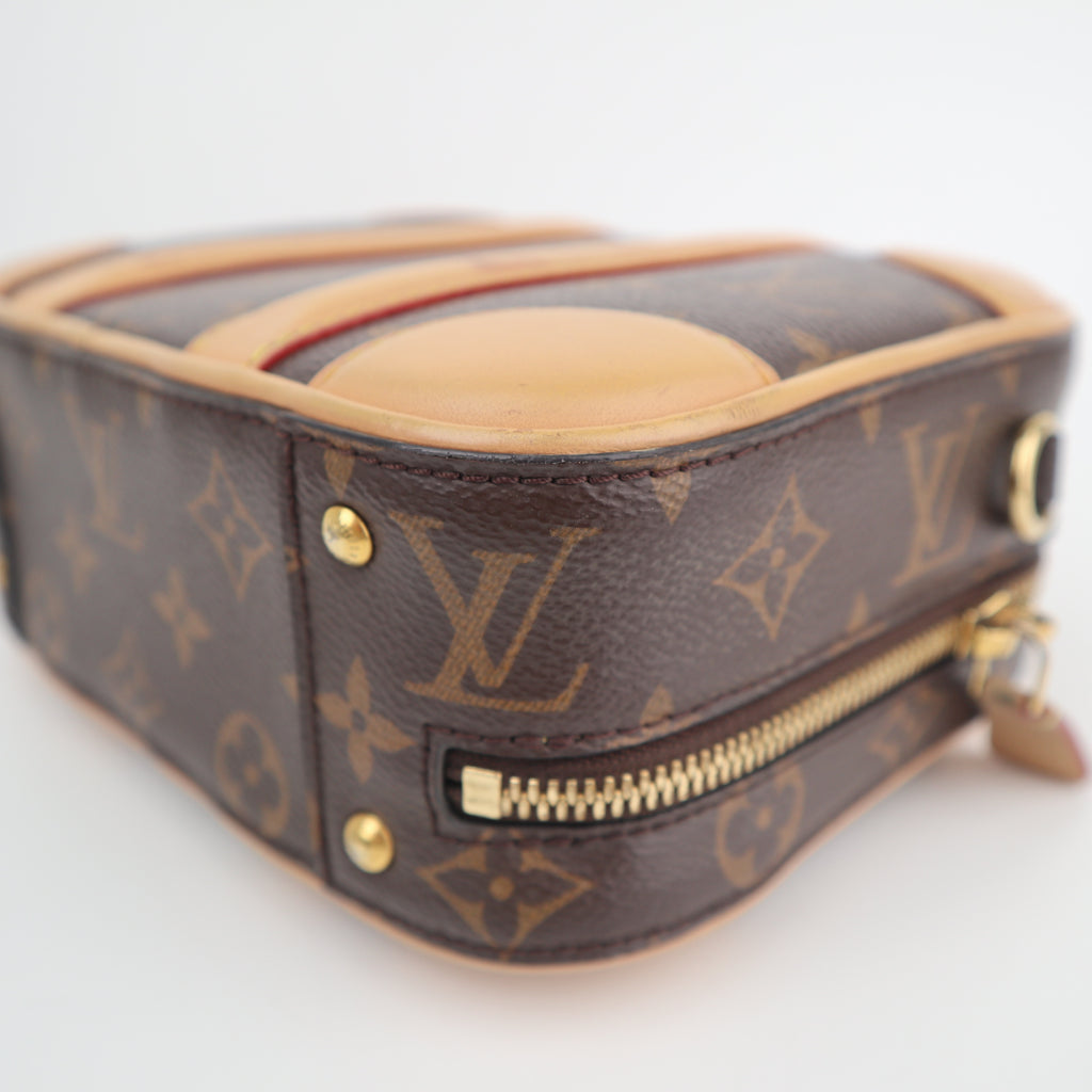 C2797R Louis Vuitton Top Handle Bag Louis Vuitton Monogram Valisette BB | Pre-Owned Very Good Brown Canvas/Monogram