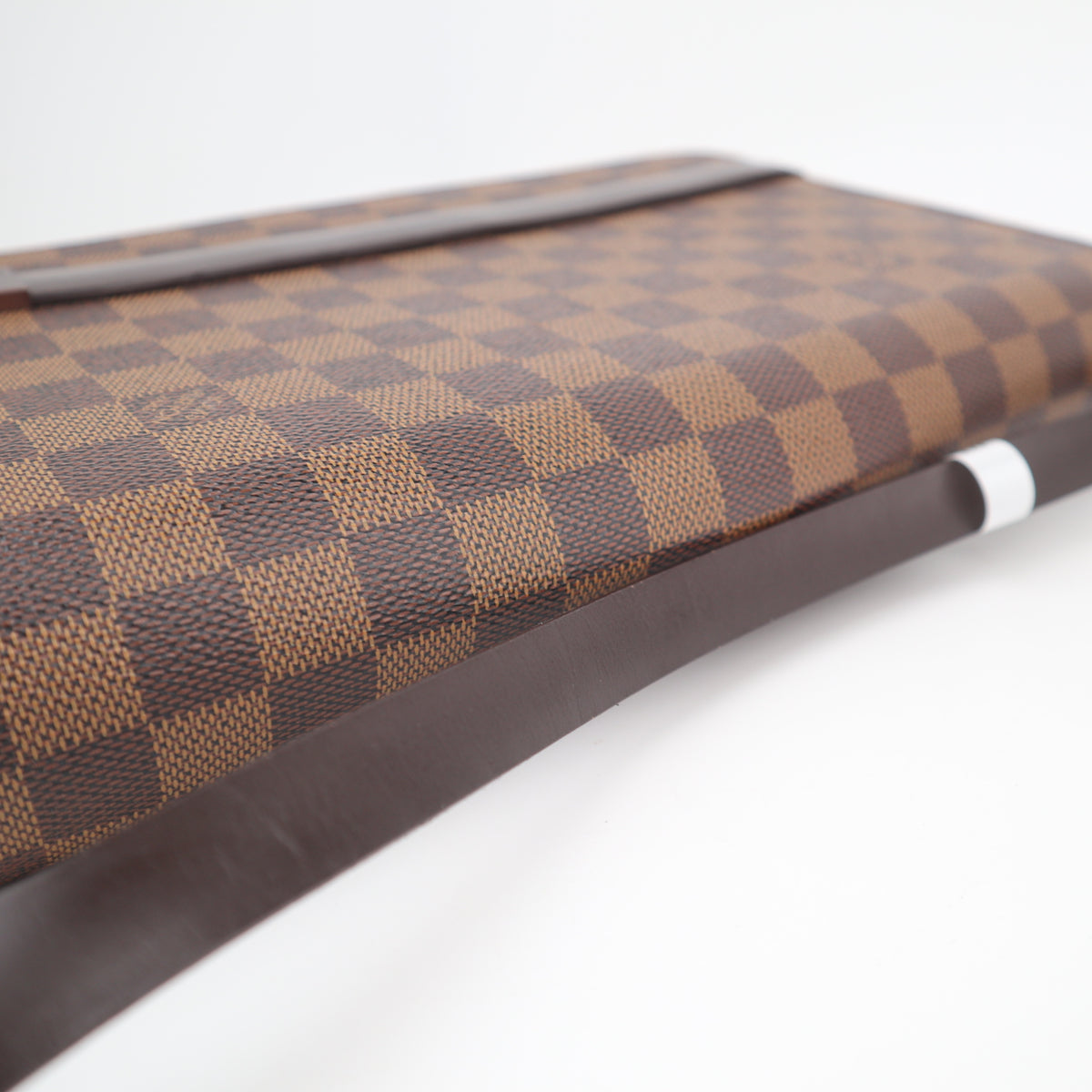 C2798 Louis Vuitton Shoulder Bag Damier Ebene Tribeca Long | Pre-Owned Excellent Brown Canvas/Damier Ebene