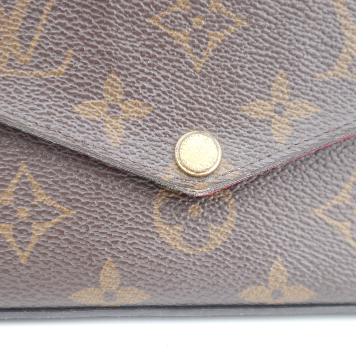 C2799 Louis Vuitton Crossbody Bag Monogram Félicie Pochette | Pre-Owned Very Good Brown Canvas/Monogram