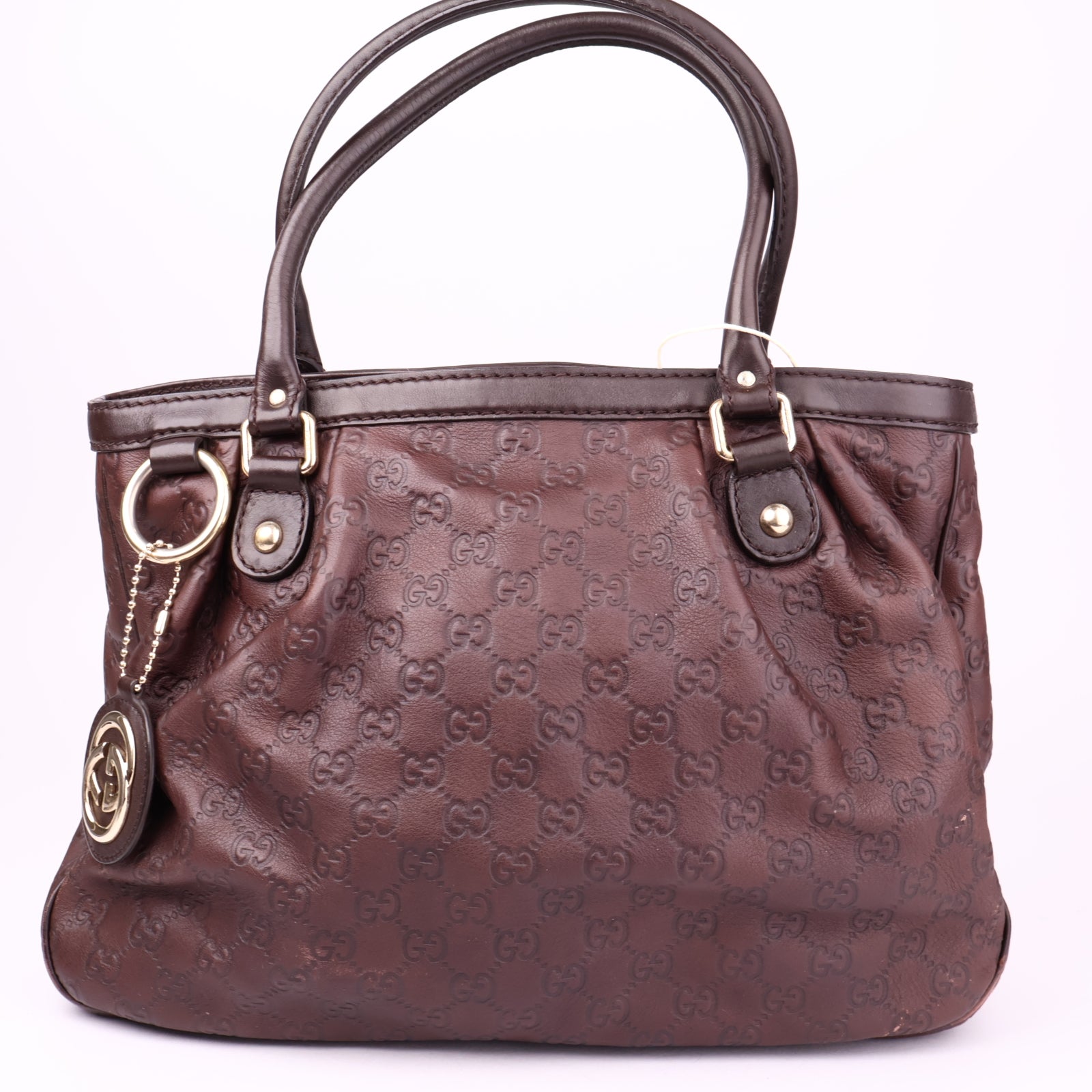 J3554 Gucci Guccissima Sukey Large Handbag- Pre Owned