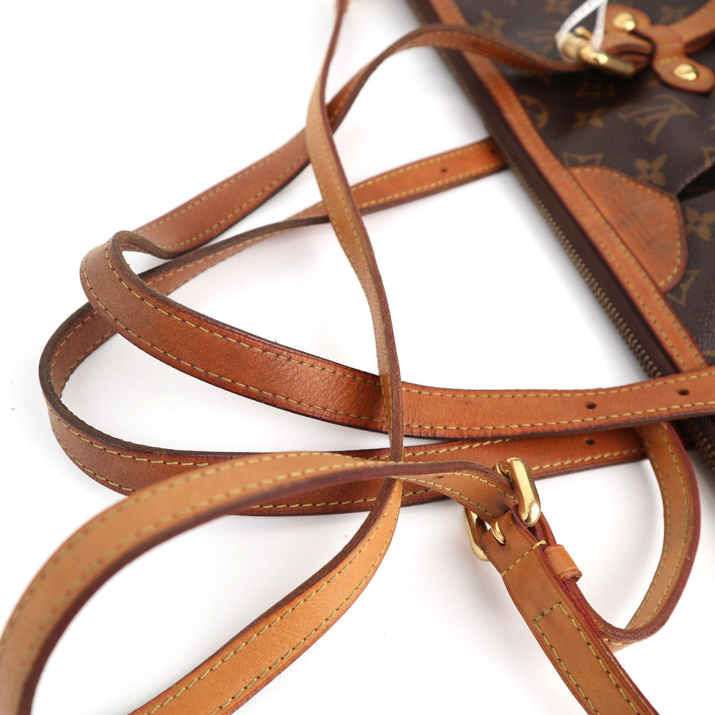 Louis Vuitton Monogram Canvas Palermo Top Handle Bag C1848 | Pre-Owned Very Good Brown Monogram Canvas