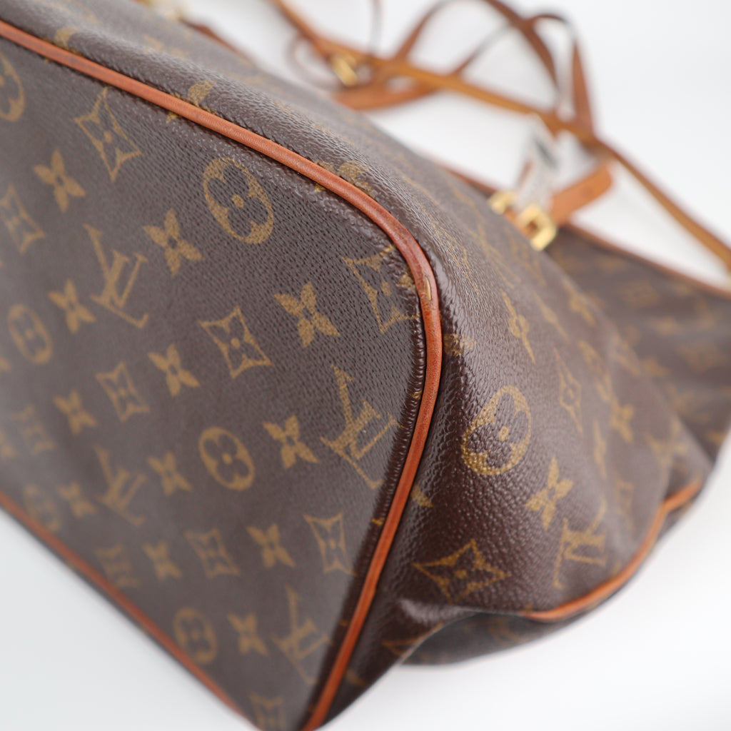 Louis Vuitton Monogram Canvas Palermo Top Handle Bag C1848 | Pre-Owned Very Good Brown Monogram Canvas