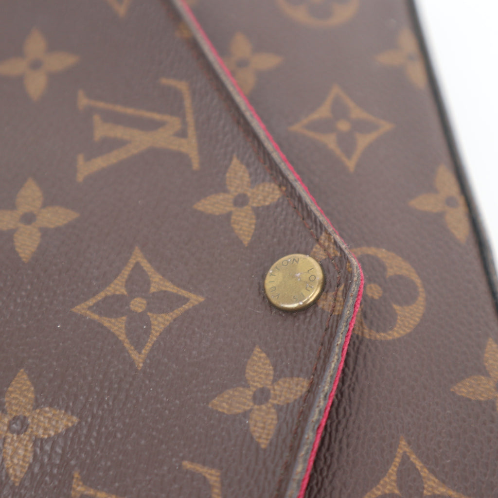 C2801 Louis Vuitton Crossbody Bag Monogram Félicie Pochette | Pre-Owned Very Good Brown Monogram Canvas