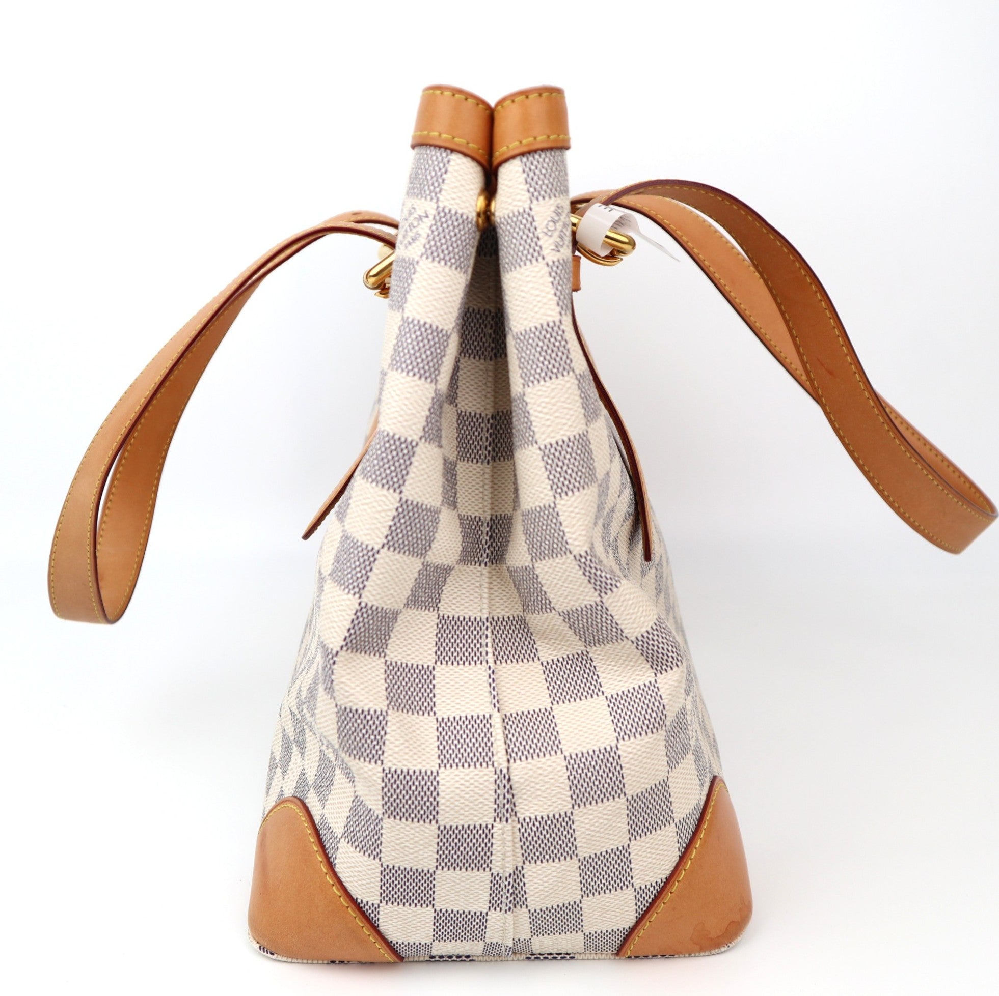 C1283  Louis Vuitton Damier Azur Hampstead MM-Pre Owned