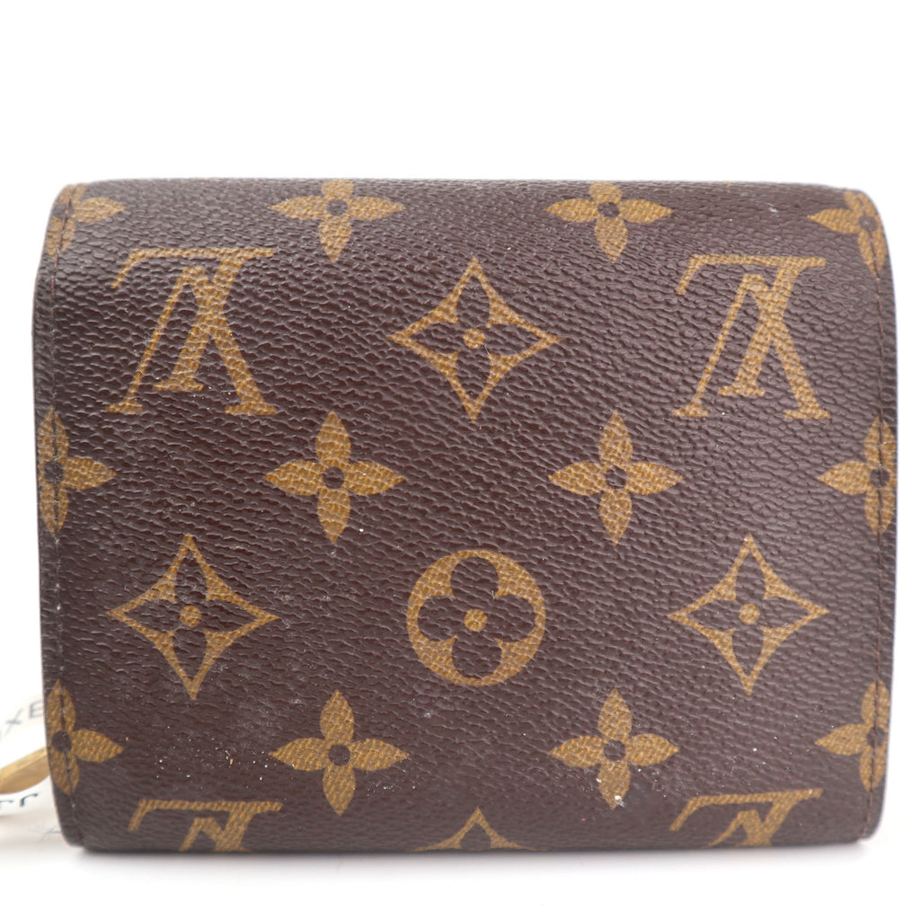 C2808 Louis Vuitton Wallet Monogram Joey Wallet | Pre-Owned Very Good Brown Monogram Canvas