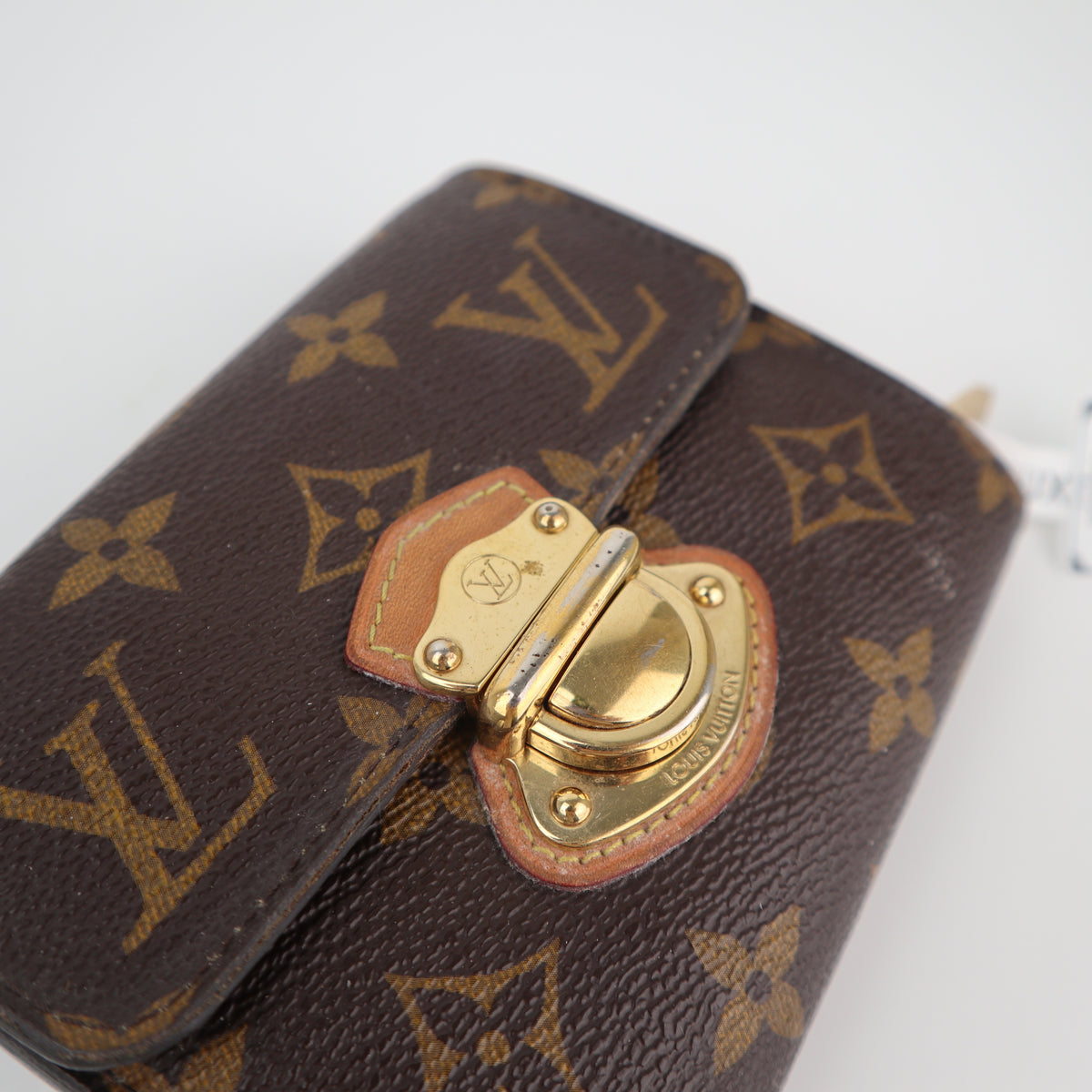C2808 Louis Vuitton Wallet Monogram Joey Wallet | Pre-Owned Very Good Brown Monogram Canvas