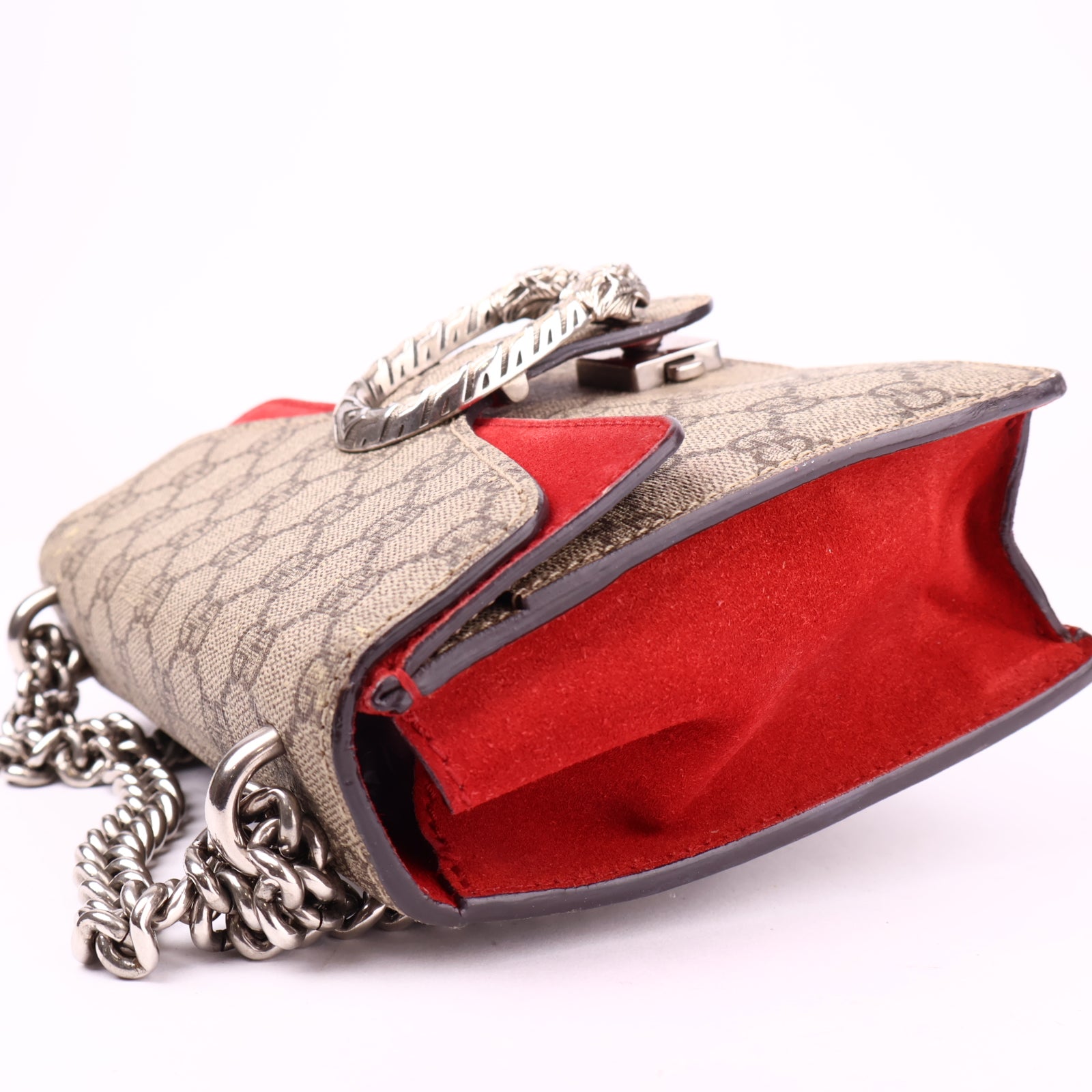 J3542 Gucci Dionysus GG Supreme Canvas Shoulder Bag- Pre Owned