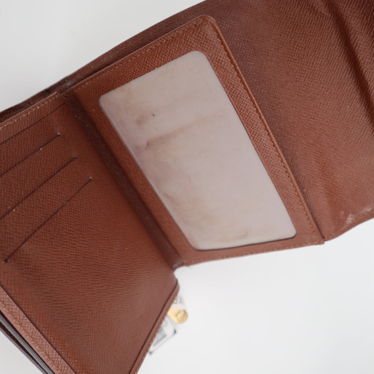 C2808 Louis Vuitton Wallet Monogram Joey Wallet | Pre-Owned Very Good Brown Monogram Canvas