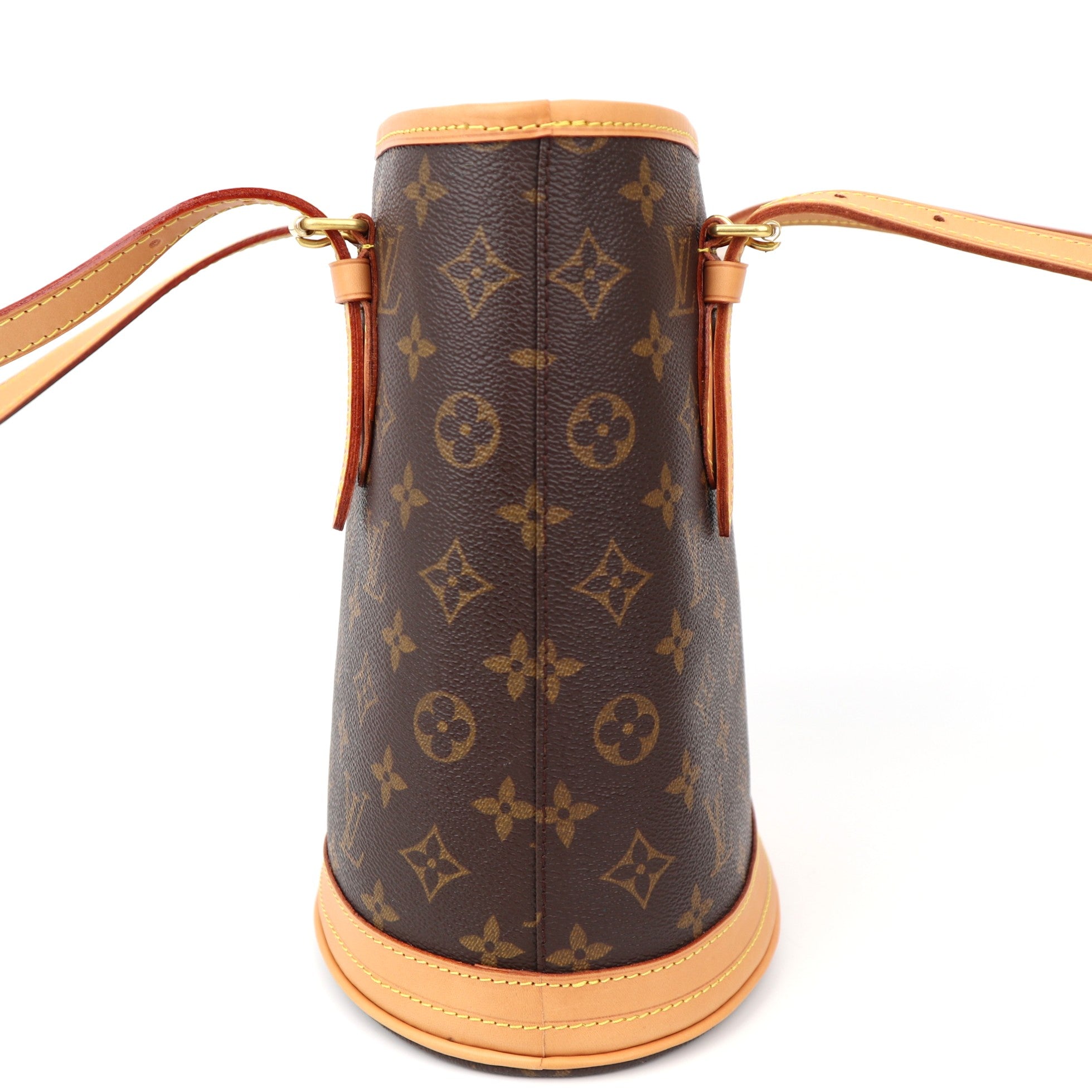 C1286R Louis Vuitton  Monogram Canvas Petit Bucket Shoulder Bag-Pre Owned