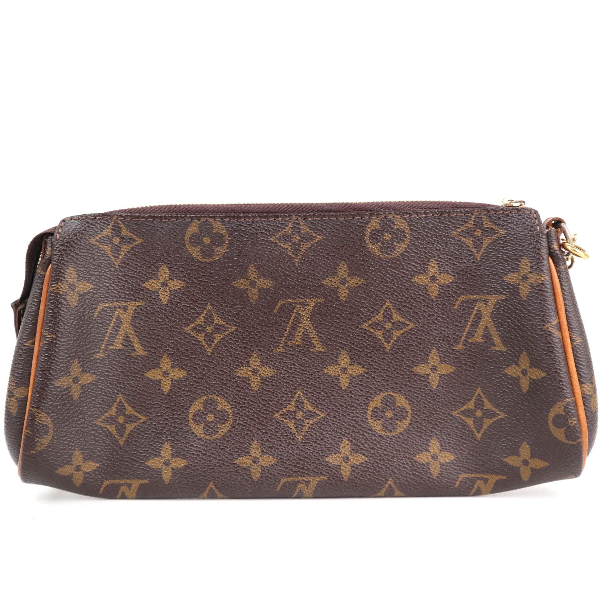 Louis Vuitton Monogram Canvas Eva Clutch Clutch Bag C1855 | Pre-Owned Very Good Brown Monogram Canvas