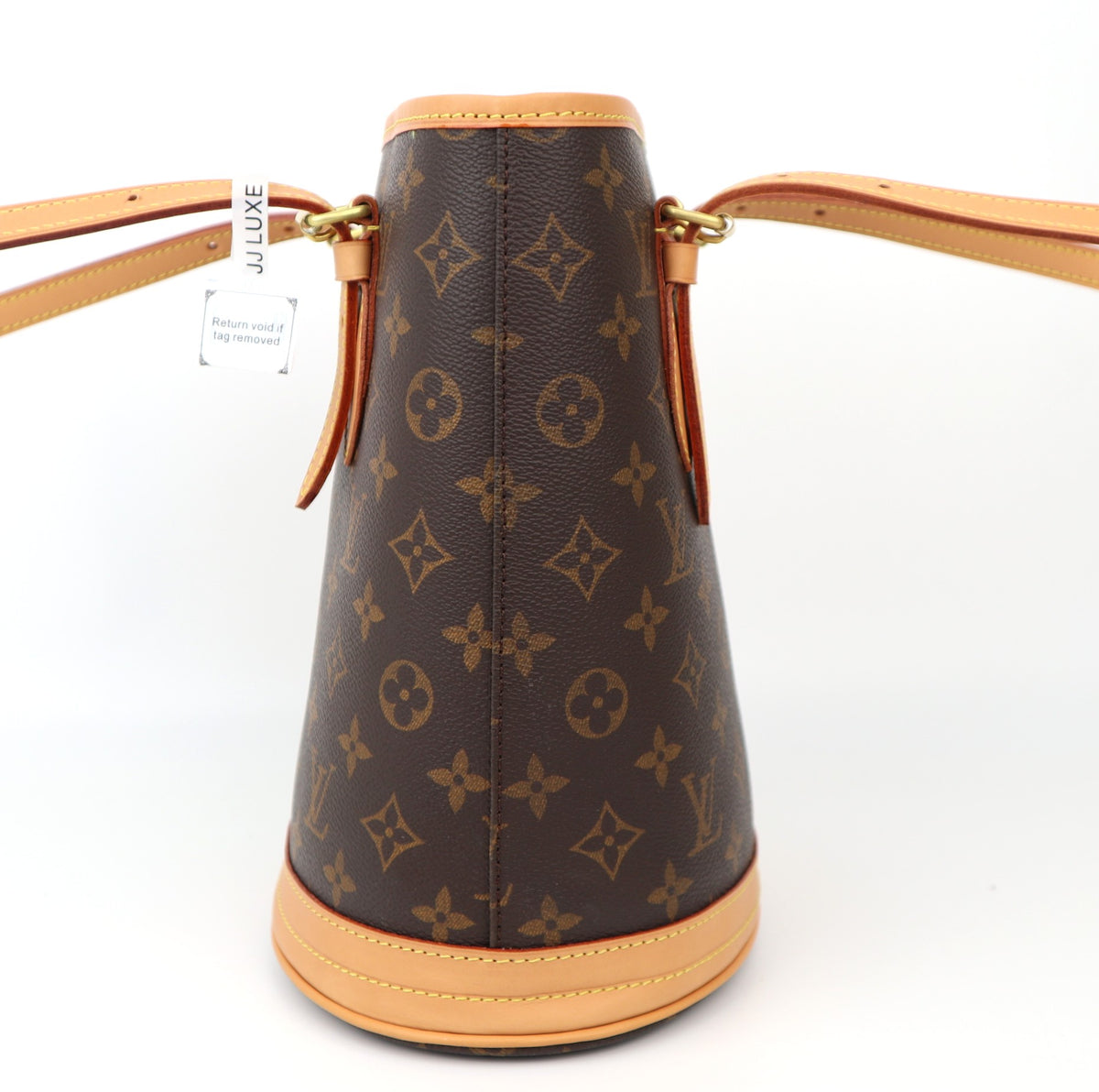C1287 Louis Vuitton  Monogram Canvas Petit Bucket Shoulder Bag-Pre Owned