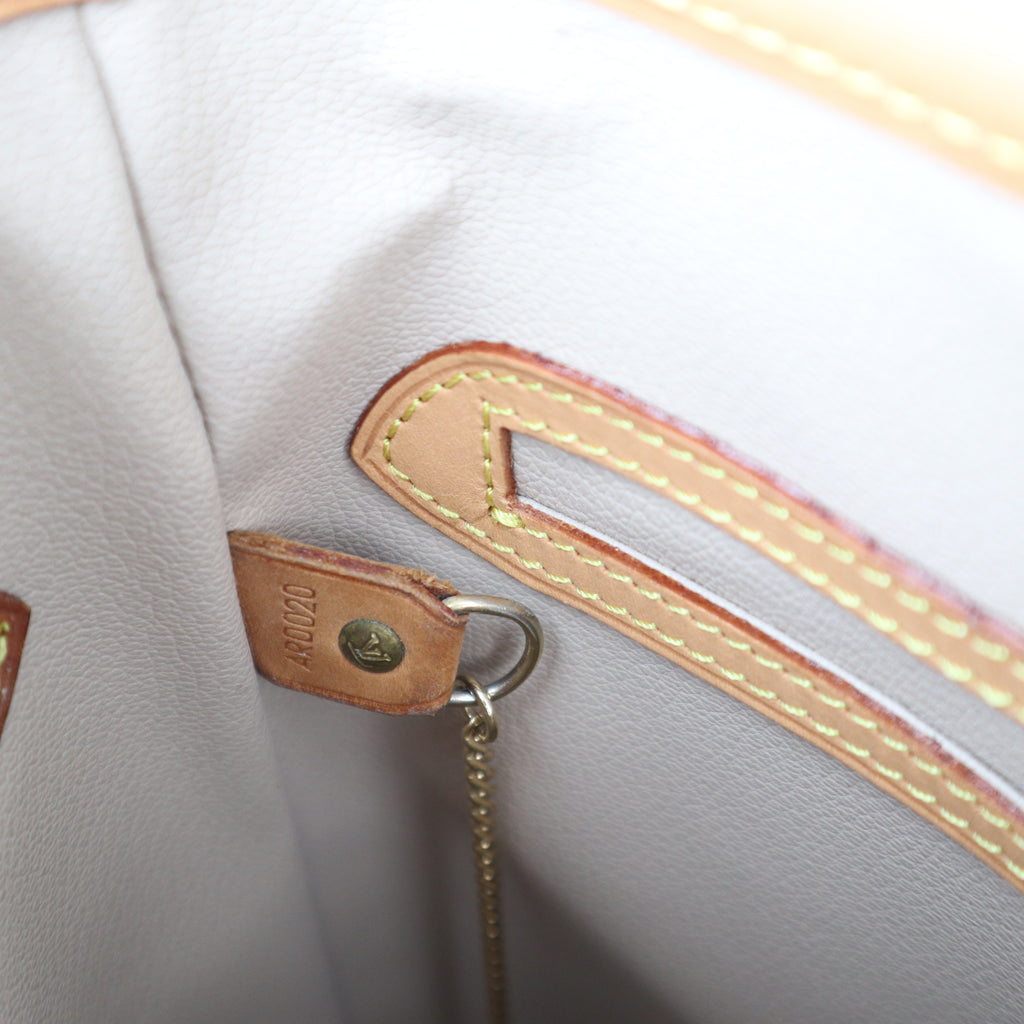 C1287 Louis Vuitton  Monogram Canvas Petit Bucket Shoulder Bag-Pre Owned