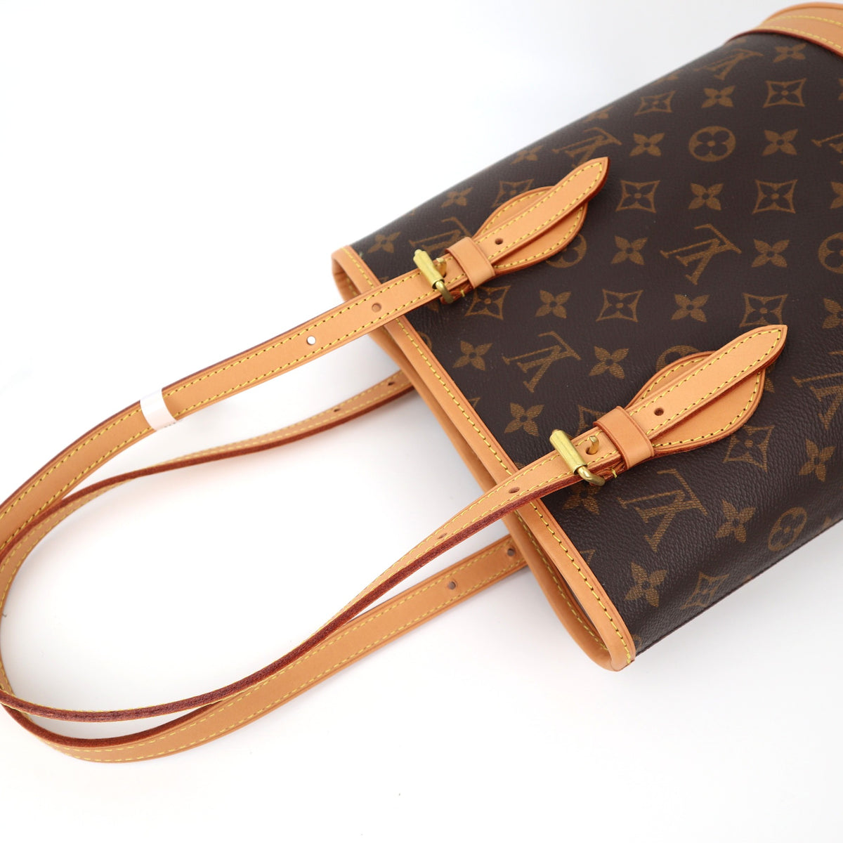 C1287 Louis Vuitton  Monogram Canvas Petit Bucket Shoulder Bag-Pre Owned